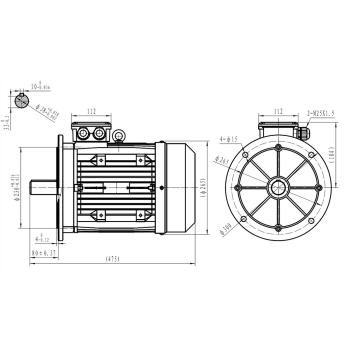 Silnik elektryczny 11,0kW 2800 obr/min. 132B5